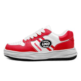 Custom Red White Kansas City Shoes Personalized Sneaker FN032-D020389-18